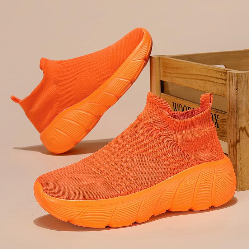 Damen Sneaker mit elastischem Strickdesign und innovativer Dämpfungstechnologie R&B