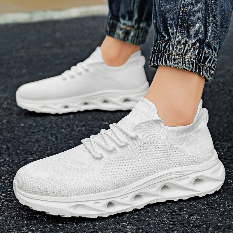 Damen Sportliche und atmungsaktive Lauf-Sneaker mit flexiblem Sohlenprofil R&B