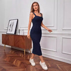 Damen Strick-Outfit mit Knopfleiste und Bündchen R&B