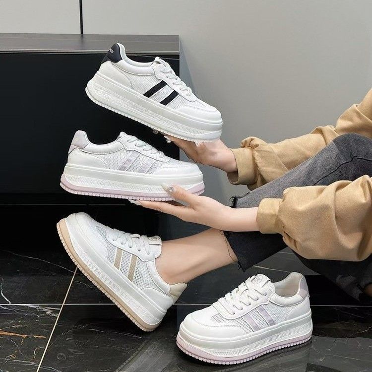 Damen Sportliche Sneakers mit atmungsaktiver Mesh-Oberfläche und komfortabler Dämpfung