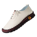 Damen komfortable Slipper-Schuhe aus mit rutschfester Sohle und elastischen Einsätzen
