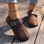 Damen bequeme Clogs mit trendigem Riemendesign und komfortabler Fußbettung R&B