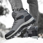Damen robuster Winterstiefel mit Futter und rutschfester Sohle