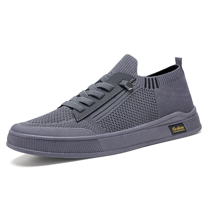 Damen Freizeit-Sneaker mit innovativem Strickdesign und elastischem Verschluss R&B