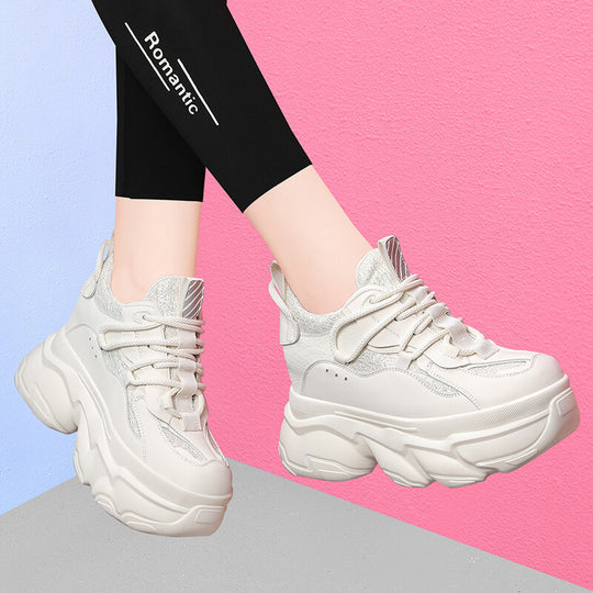 Damen Chunky Sneakers mit innovativem Dämpfungssystem und rutschfester Sohle R&B