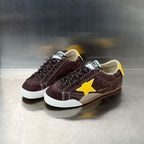 Damen Veloursleder Sneakers mit reflektierenden Akzenten und bequemer Sohle R&B