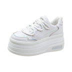 Damen modische Plateau-Sneaker mit atmungsaktiver Sohle und schickem Design R&B