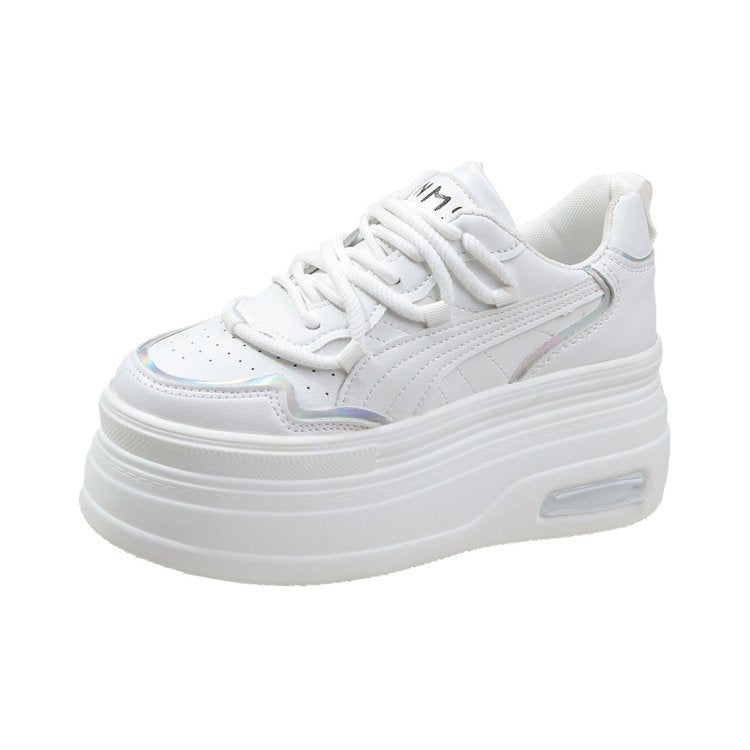 Damen modische Plateau-Sneaker mit atmungsaktiver Sohle und schickem Design R&B