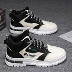 Damen Sportliche High-Top Sneakers mit atmungsaktiver Konstruktion und rutschfester Sohle EB