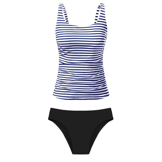 Damen Bikiniset mit floralem Oberteil und klassischem Unterteil R&B