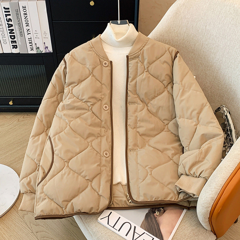 Damen Wattierte Blousonjacke mit Reißverschluss und praktischen Taschen R&B