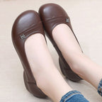 Damen Elegante Ballerinas mit zierlichem Schmuckdetail und hochwertiger Lederverarbeitung