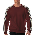 Herren Komfortables Sweatshirt mit strukturiertem Design und modischen Streifendetails R&B