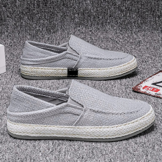 Damen bequeme Espadrilles mit elastischen Einsätzen und flexibler Sohle R&B