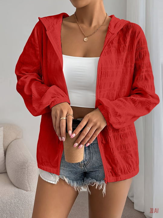Damen lässige Kapuzenjacke R&B