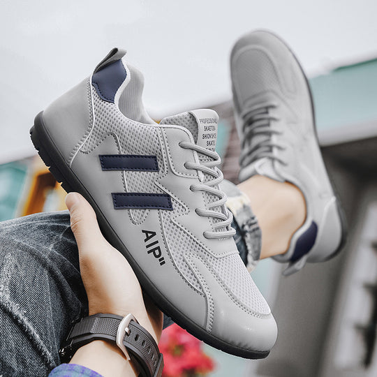Damen Sportliche Sneaker mit atmungsaktiver Mesh-Oberfläche und rutschfester Sohle R&B