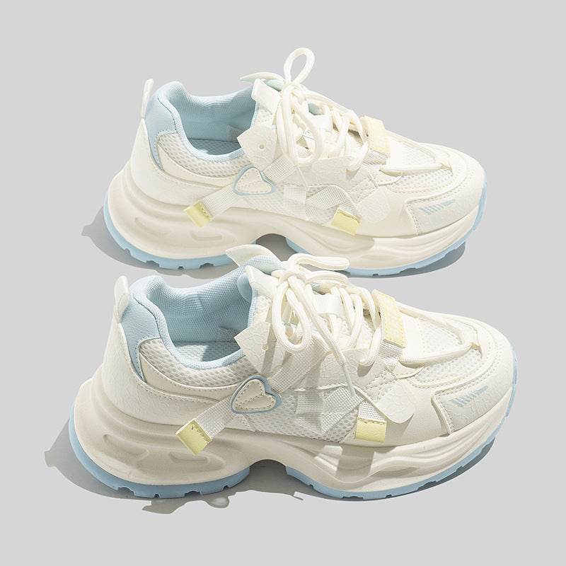 Damen Sportliche Sneakers mit innovativem Design und atmungsaktiven Einsätzen R&B