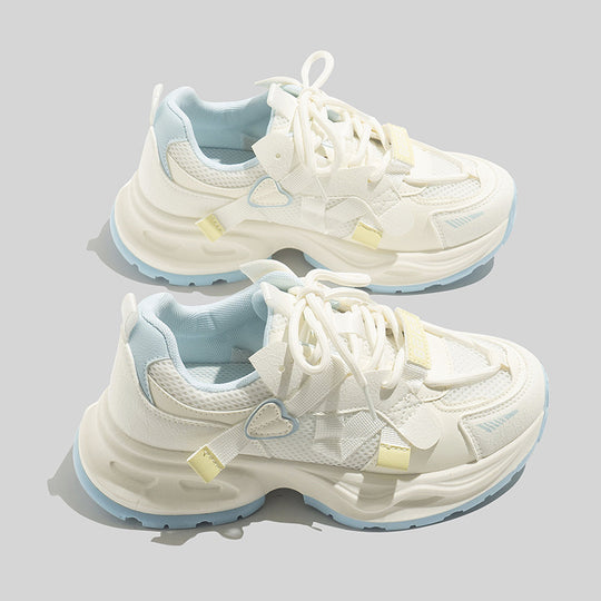 Damen Sportliche Sneakers mit innovativem Design und atmungsaktiven Einsätzen R&B