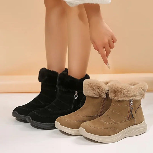 Winterstiefel mit zusätzlicher Dämpfung und rutschfester Sohle R&B R&B
