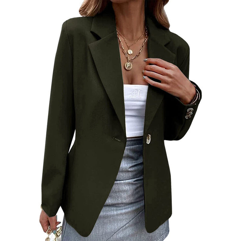 Damen Eleganter Blazer mit schmalem Schnitt und hochwertigen Details R&B
