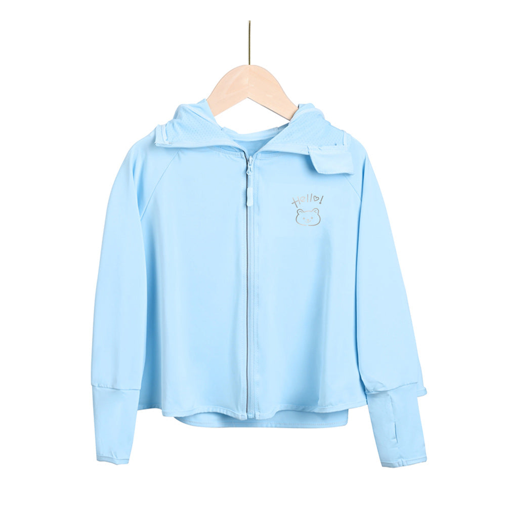 Mädchen praktische Kapuzenjacke mit tierisch verspieltem Design R&B