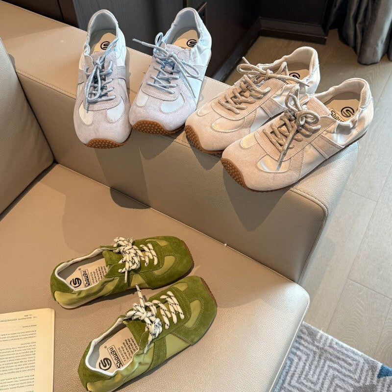 Damen atmungsaktive Freizeitsneaker mit rutschfester Sohle R&B