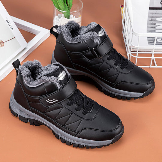 Damen Winterstiefel mit dickem Futter und rutschfester Sohle R&B