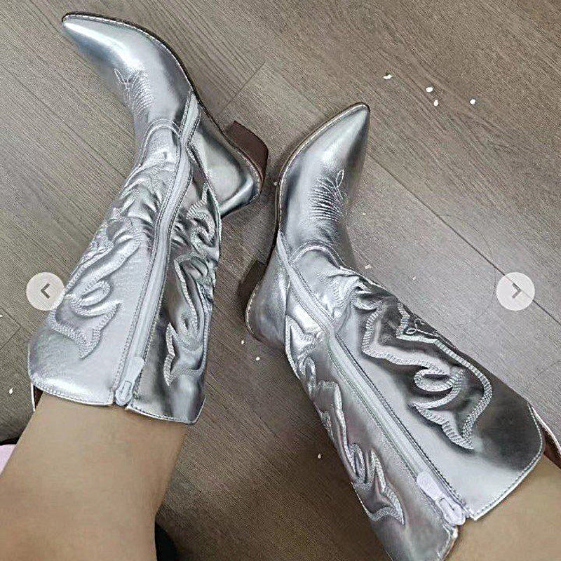 Damen Stiefeletten im Western-Stil