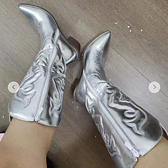 Damen Stiefeletten im Western-Stil R&B