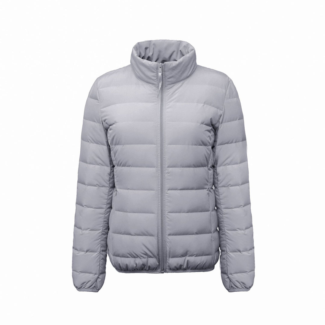 Damen Isolierte Steppjacke mit hohem Kragen und elastischen Bündchen R&B