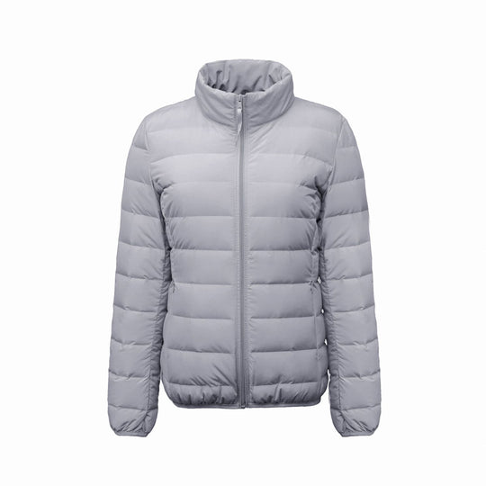 Damen Isolierte Steppjacke mit hohem Kragen und elastischen Bündchen R&B