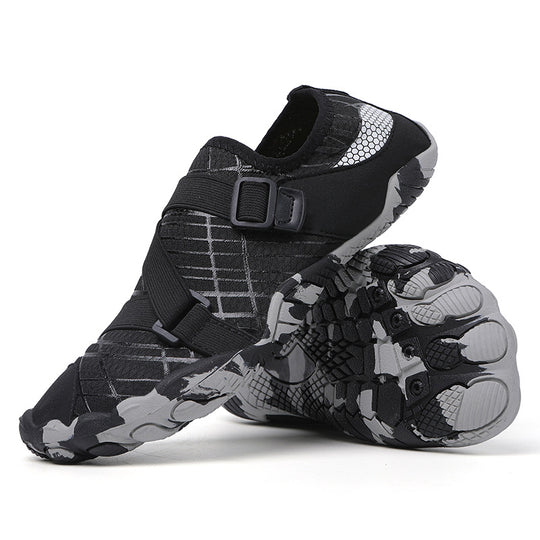Damen Flexible Wassersportschuhe mit verstellbarem Klettverschluss R&B