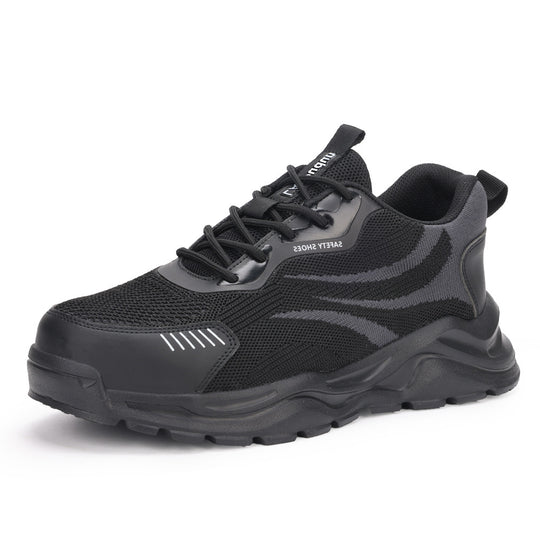 Herren Sicherheits-Laufschuhe mit atmungsaktiver Mesh-Oberfläche und rutschfester Sohle R&B