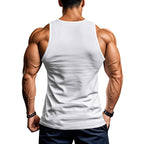 Herren atmungsaktives Fitness Tanktop mit Racerback-Schnitt R&B