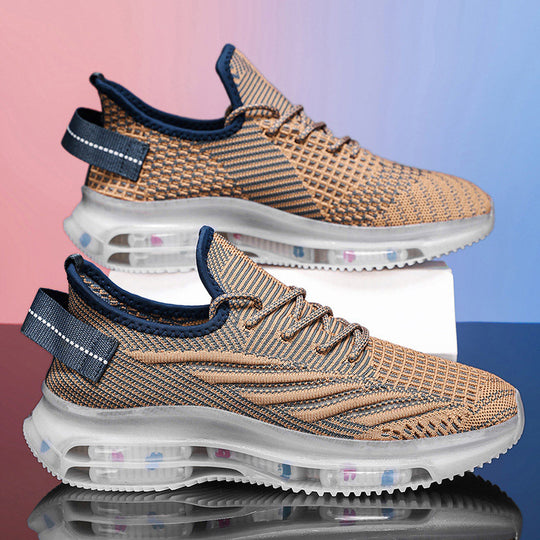 Damen Sportliche Laufschuhe mit atmungsaktiver Netzstruktur und dämpfender Sohle R&B