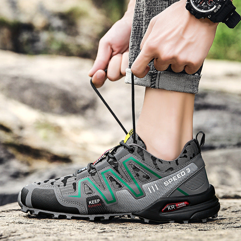 Herren Leichte Trail-Laufschuhe mit rutschfester Sohle und atmungsaktivem Obermaterial R&B