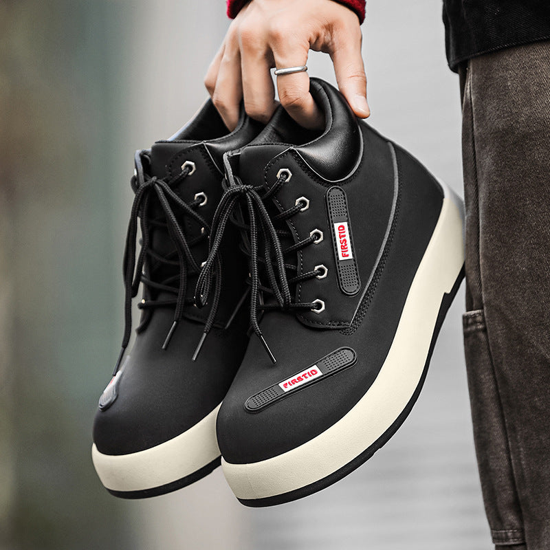 Damen robuste Winterboots mit rutschfester Sohle und wasserdichtem Obermaterial