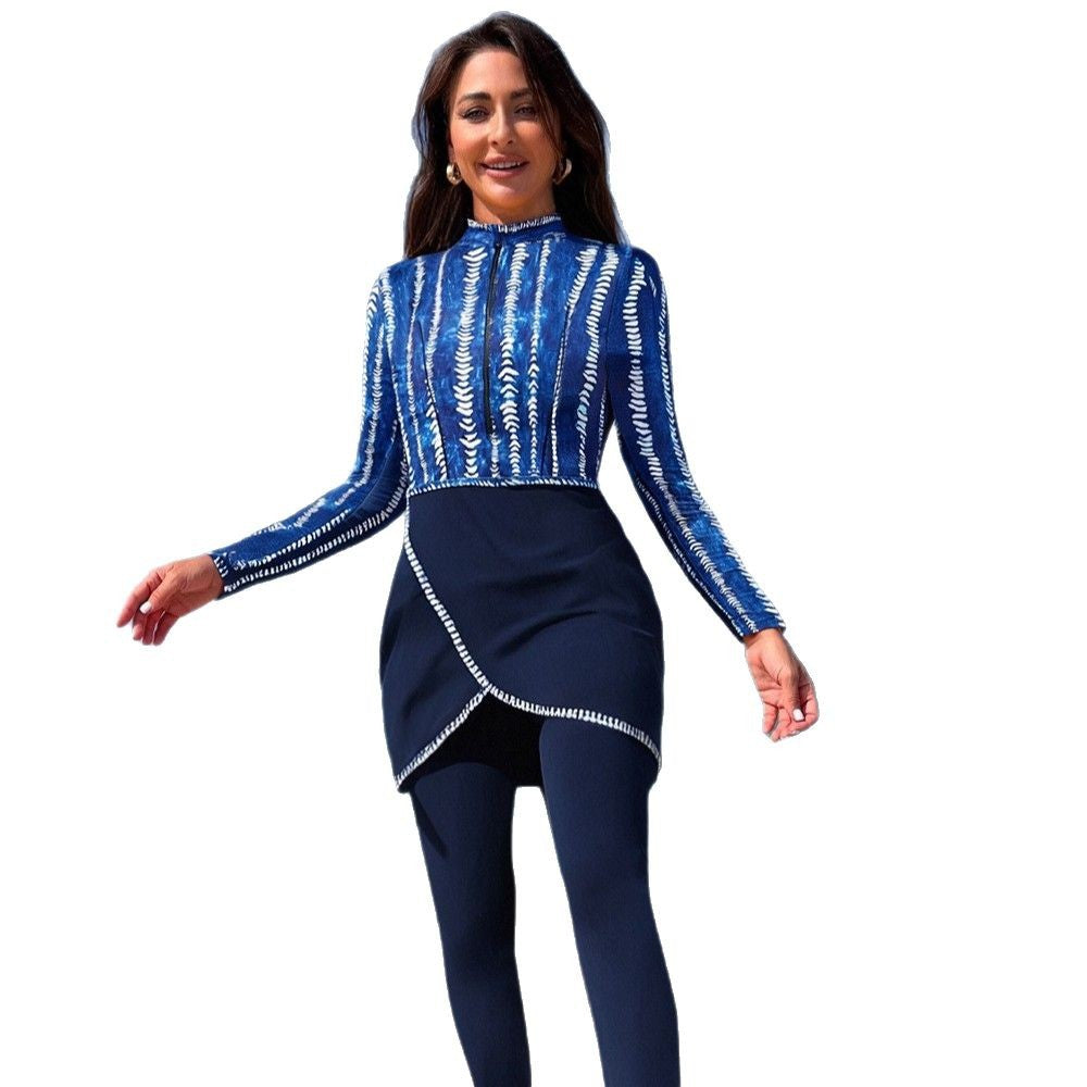 Damen Modisches Badeanzug-Set R&B