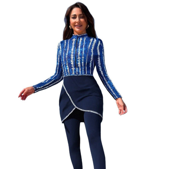 Damen Modisches Badeanzug-Set R&B