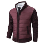 Herren sportive Kapuzenjacke mit strukturiertem Material und eleganten Details R&B