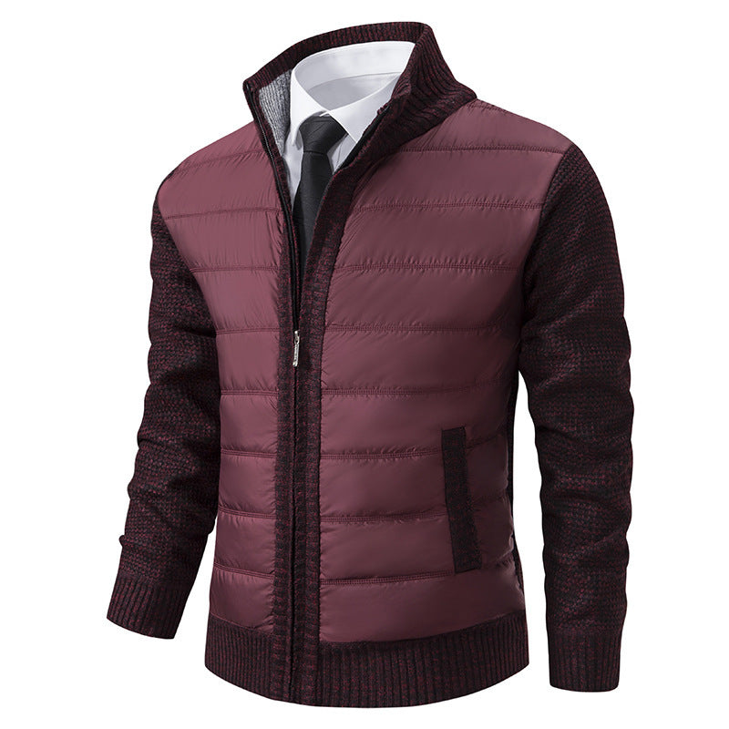 Herren sportive Kapuzenjacke mit strukturiertem Material und eleganten Details R&B