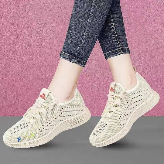 Damen Atmungsaktive Freizeit Sneakers mit flexibler Sohle R&B