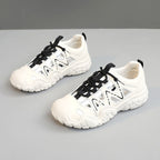 Damen Sportliche Freizeitschuhe mit atmungsaktiver Mesh-Oberfläche und dämpfender Sohle R&B