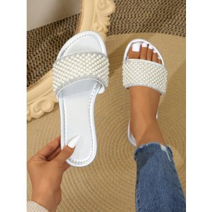 Damen Glitzernde Komfort-Sandalen mit funkelndem Riemen R&B