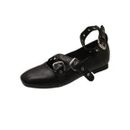 Damen Ballerinas mit verstellbaren Schnallen und elegantem Design R&B