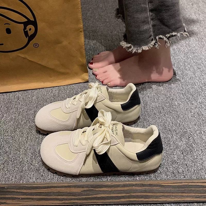 Damen Modische Sneaker mit strukturiertem Obermaterial und rutschfester Sohle R&B