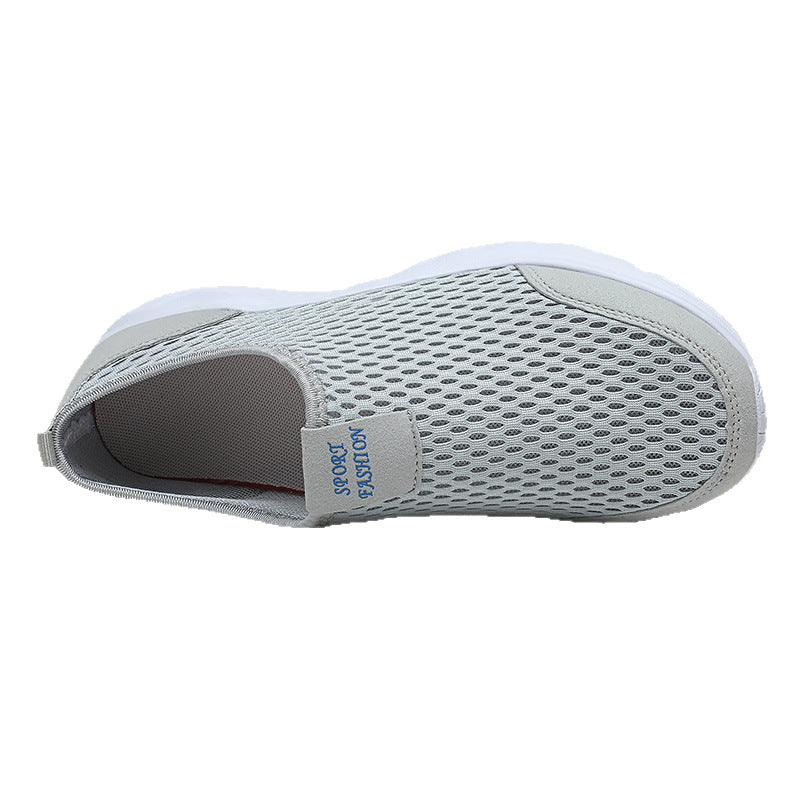 Damen Atmungsaktive Slip-On Sneakers mit innovativer Oberflächenstruktur R&B