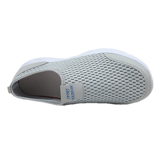 Damen Atmungsaktive Slip-On Sneakers mit innovativer Oberflächenstruktur R&B