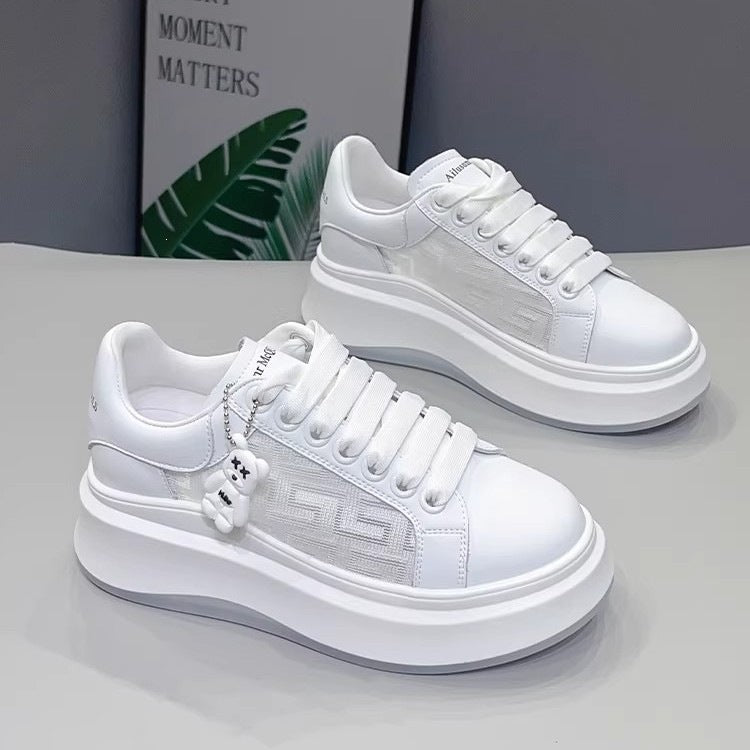 Damen modische Chunky Sneakers mit flexibel dämpfender Sohle und atmungsaktiver Estradakonstruktion R&B