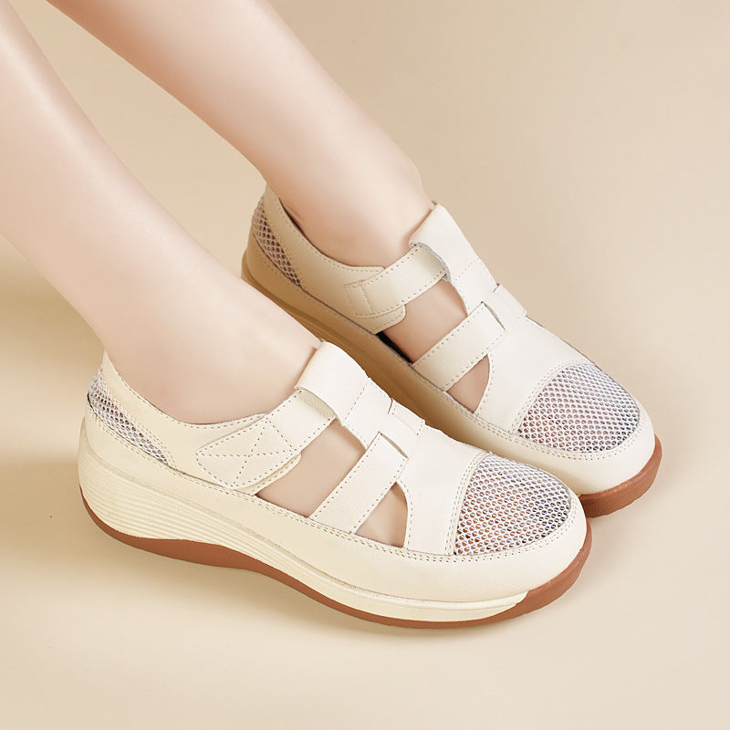 Damen Komfortable Clogs mit atmungsaktiven Netzdetails und ergonomischer Sohle R&B